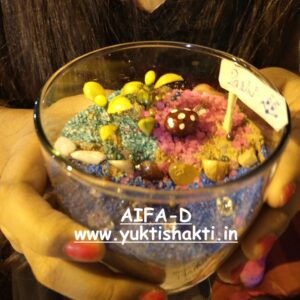 AIFAD designed Beautifully Glass Terrariums A gift for nature lovers, and for your Home Decoration | Indoor Plants | Air Plants | Artificial Plants, Artificial terrariums