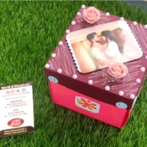 AIFAD Hand-crafted Infinity Explosion Box AIFAD CREATION Infinity Explosion Box for Anniversary Gift/Birthday, Gift/Valentine Gift (Your Photos would be Added)