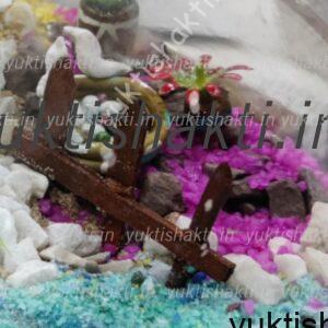 AIFAD Handmade Miniature Mini fencing for Terrarium, for Show case, for shadow case, Memory Frame